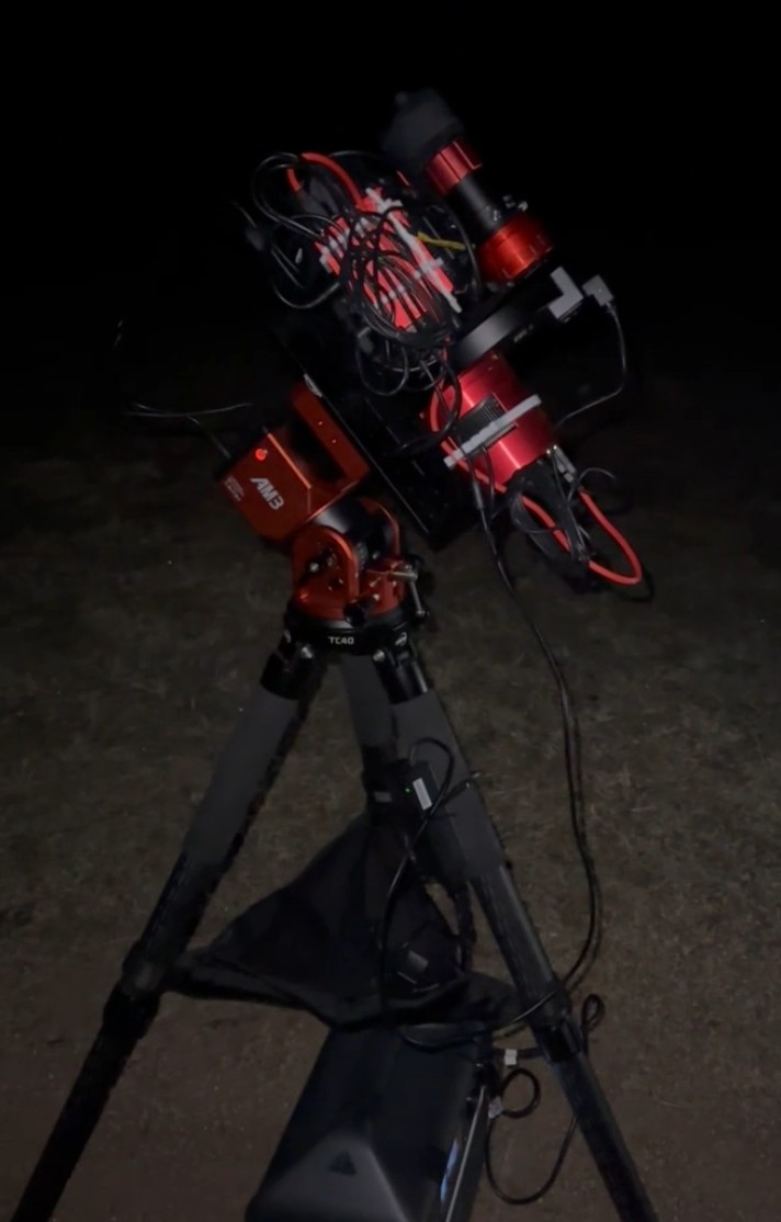 My portable astrophotography setup